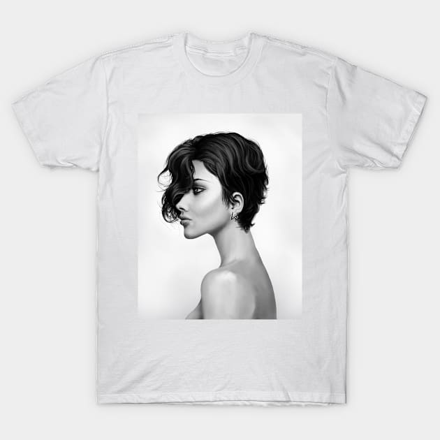 Cool haircut T-Shirt by ArtVelenaRevers